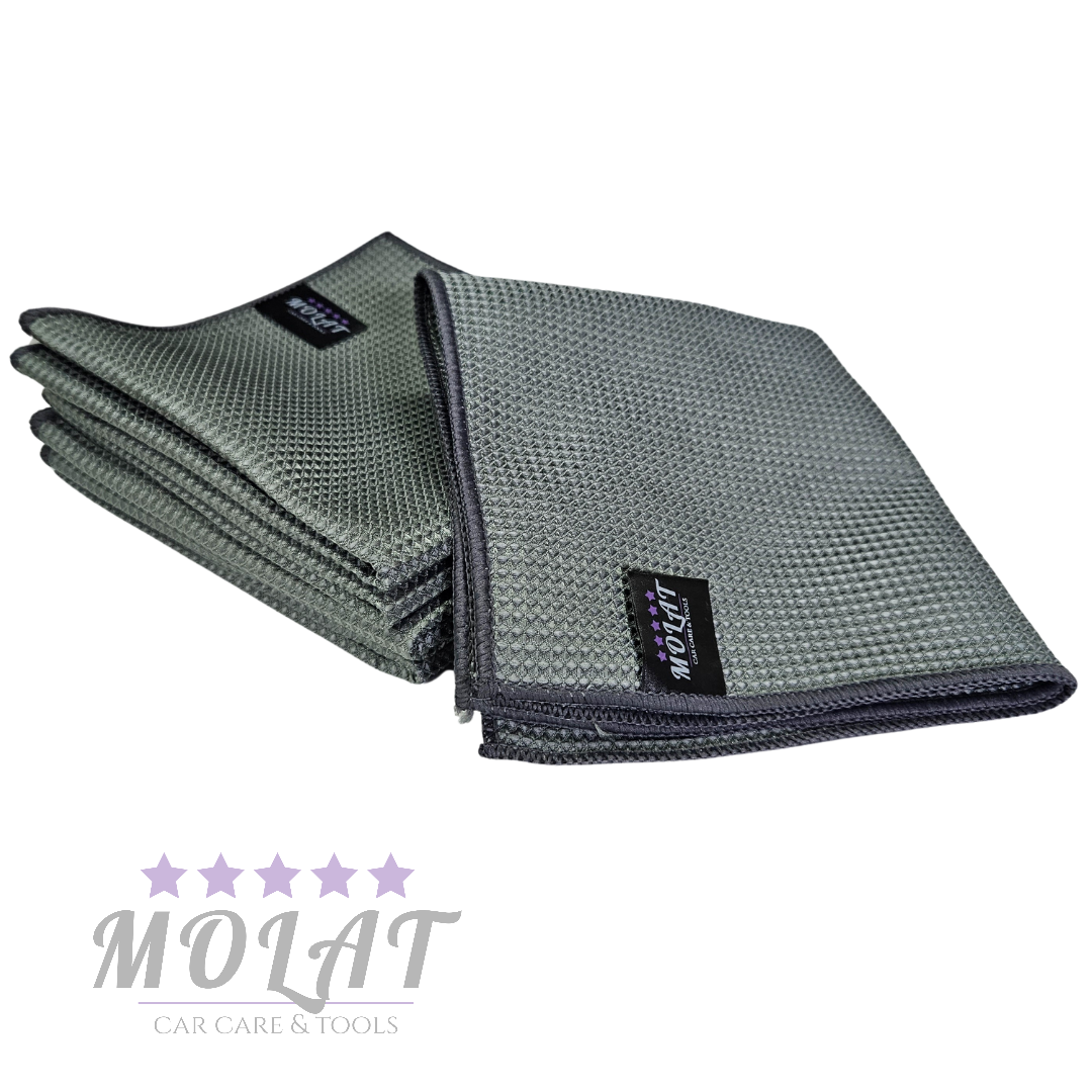 Molat glas towel diamont 350gms 40x40cm / universeel