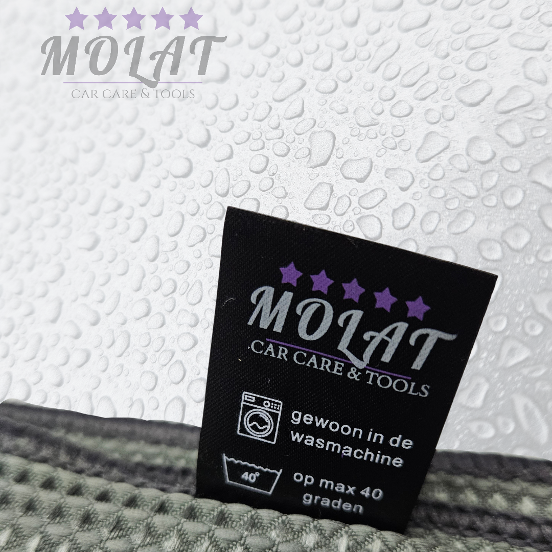 Molat glas towel diamont 350gms 40x40cm / universeel