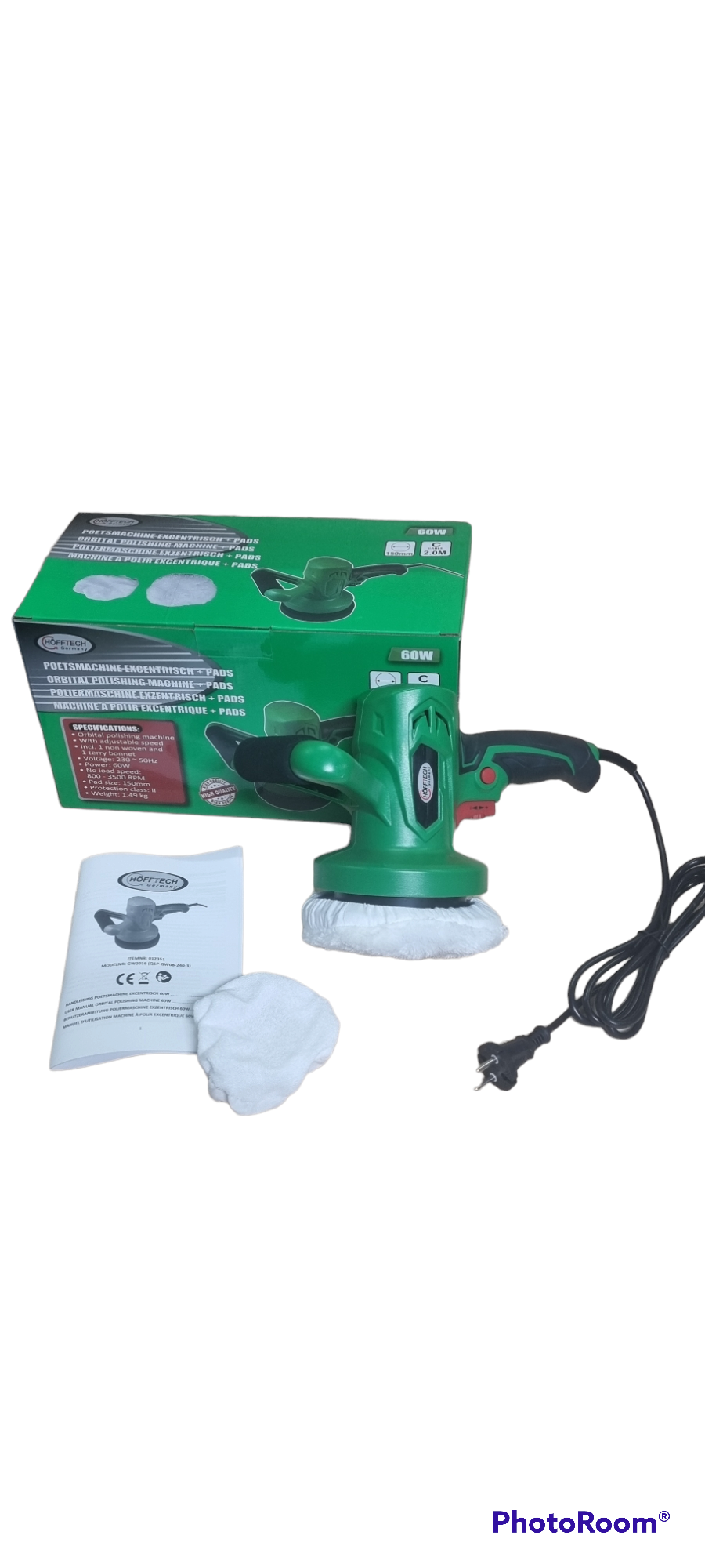 Poets/polijst machine Höfftech